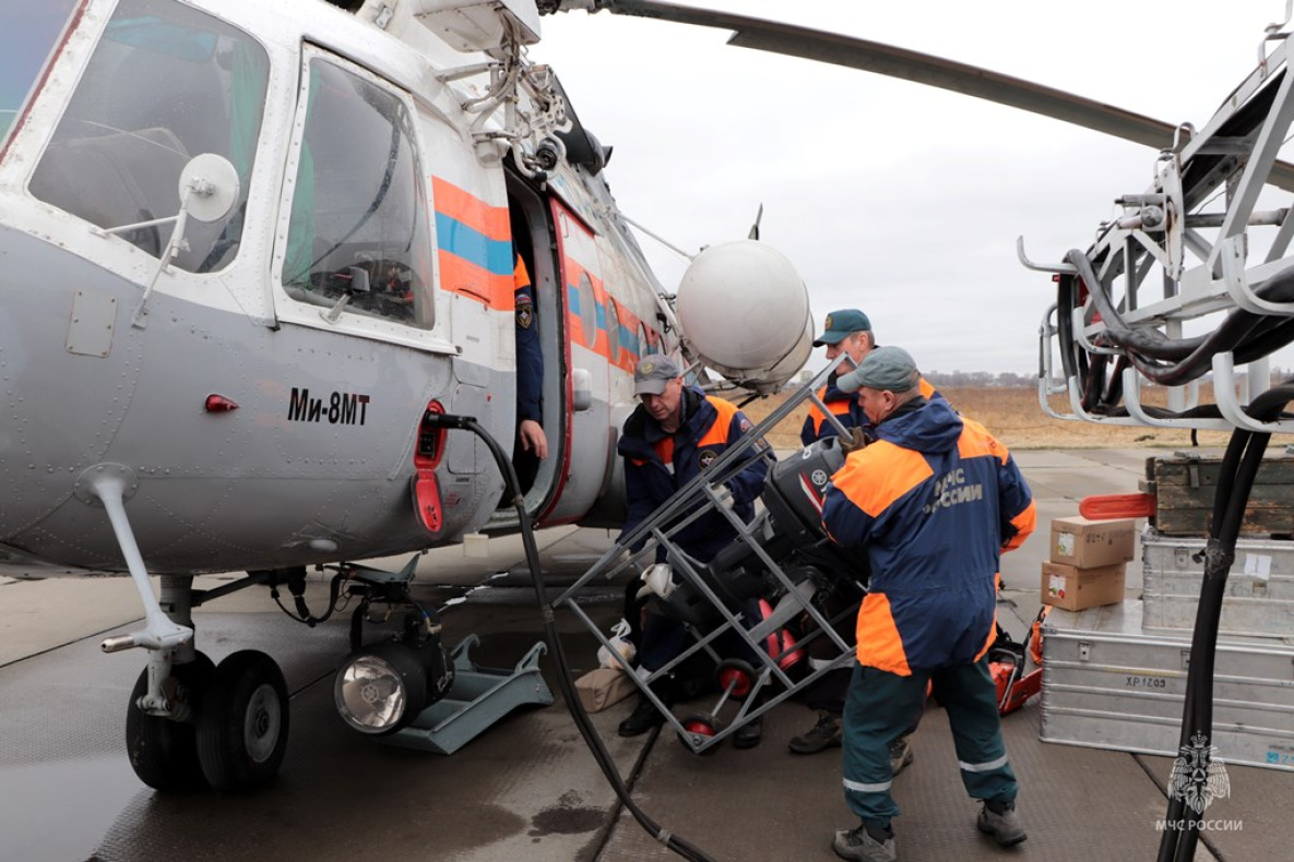 Спасатели МЧС проследят за вскрытием реки Тумнин