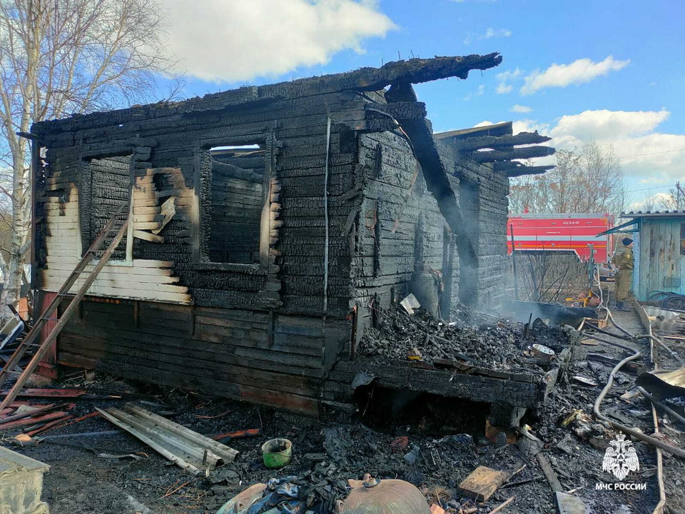 Восьмилетний мальчик погиб на пожаре в Хабаровском крае