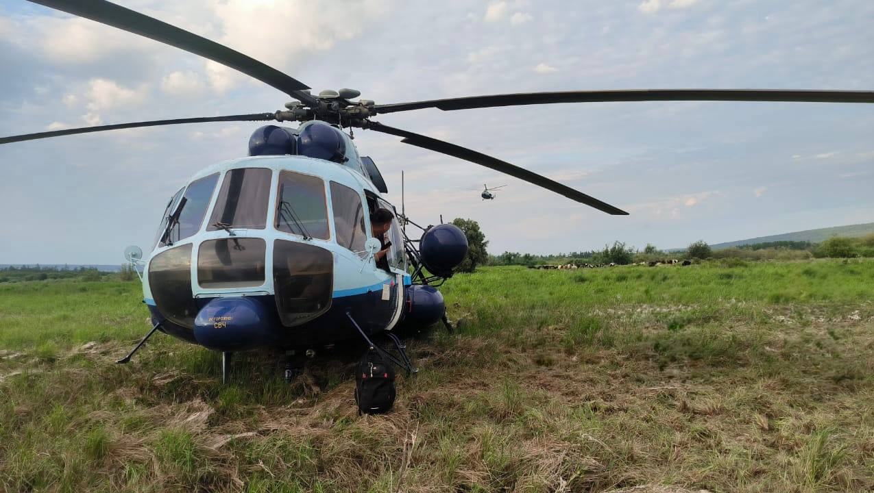 Погода позволила возобновить поиски пропавшего в Хабаровском крае Ми-8