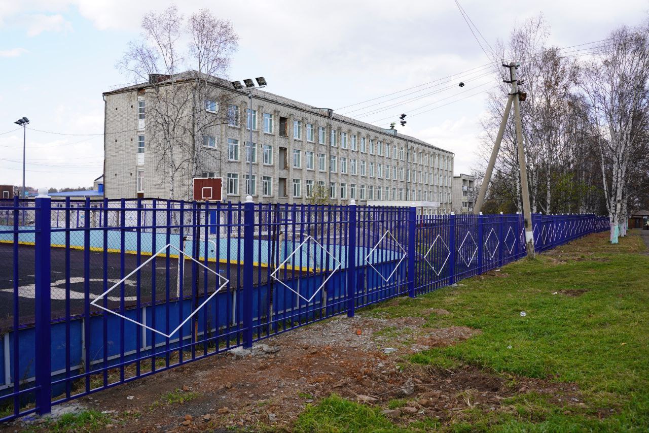 Ремонт школы возобновлён в Октябрьском Ванинского района
