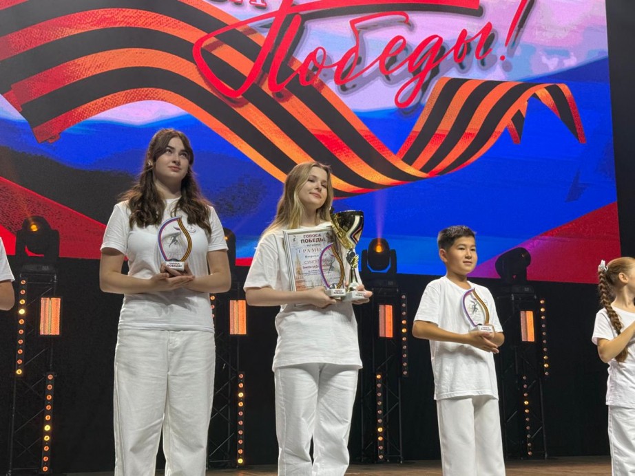 Анастасия Сунгатова стала «Голосом Победы» Хабаровского края