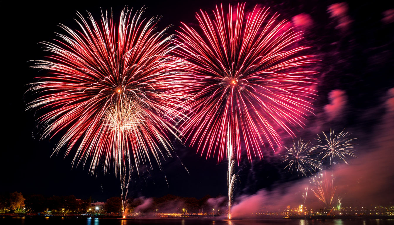 В Хабаровске определили места для запуска фейерверков