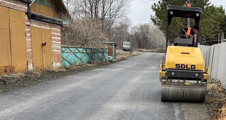 В Комсомольске-на-Амуре по программе БКД отремонтирована первая в 2024 году улица