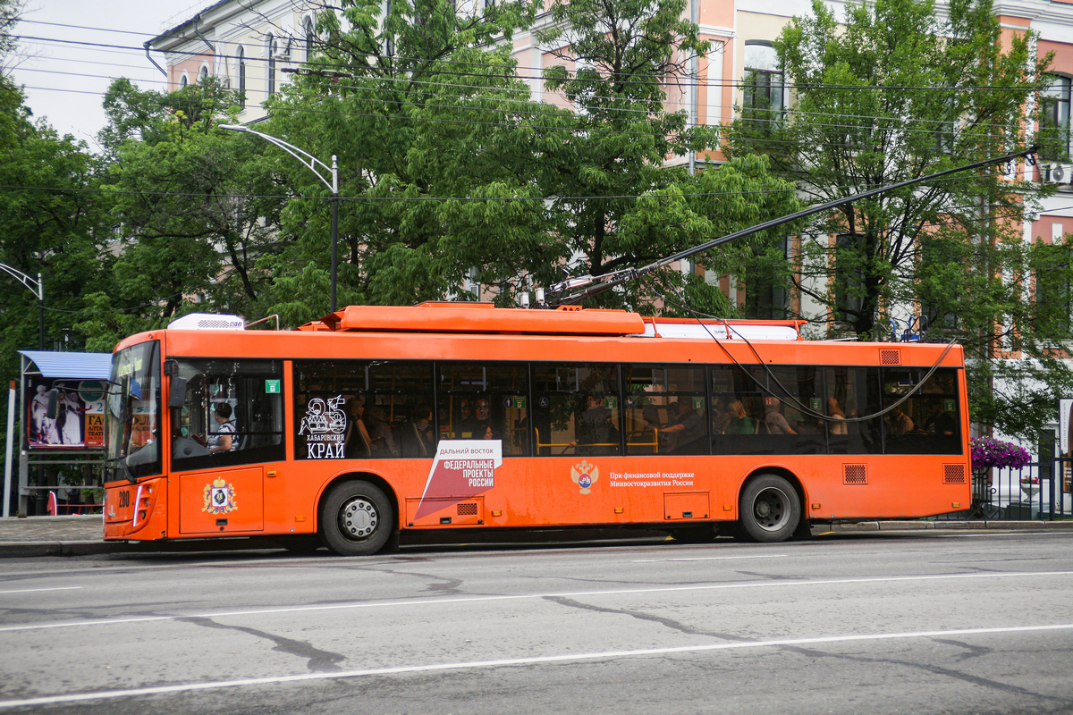 Мэрия Хабаровска увеличила число машин на троллейбусном маршруте №9