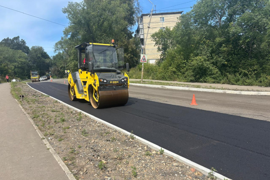 Ремонт дорог по нацпроекту заканчивается в Амурске
