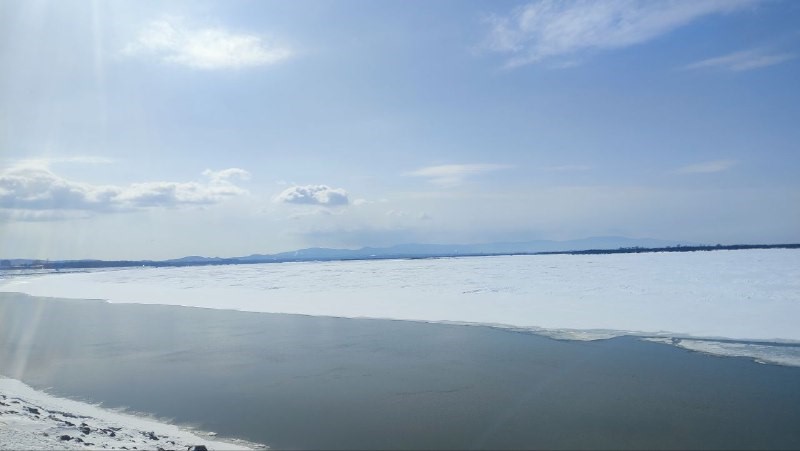 Весна заходит в Хабаровск неторопливо