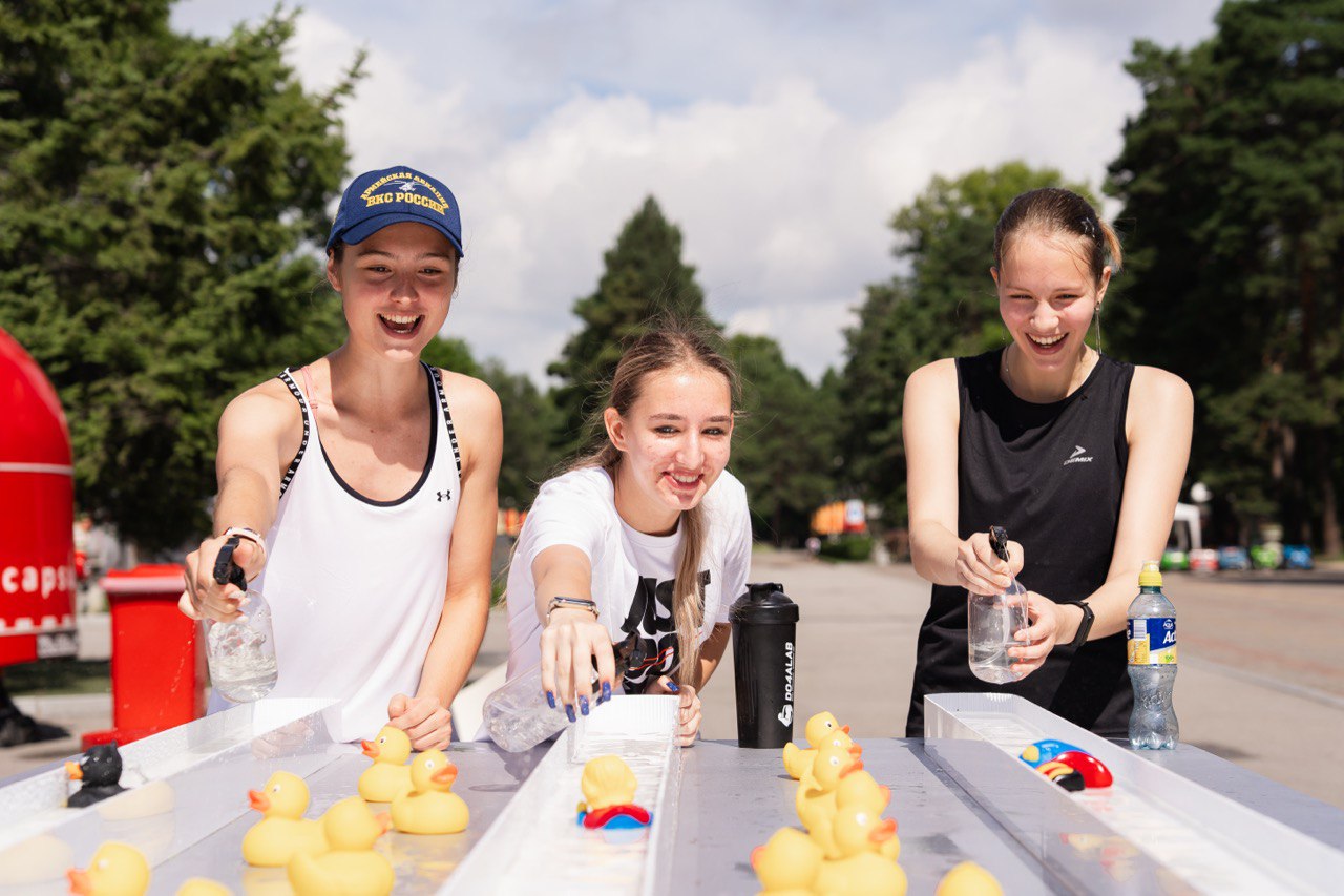 Забег резиновых уточек стал самым популярным развлечением хабаровчан