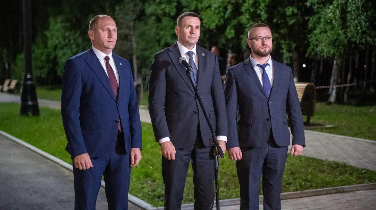 Владимир Путин поздравил комсомольчан с открытием городской набережной