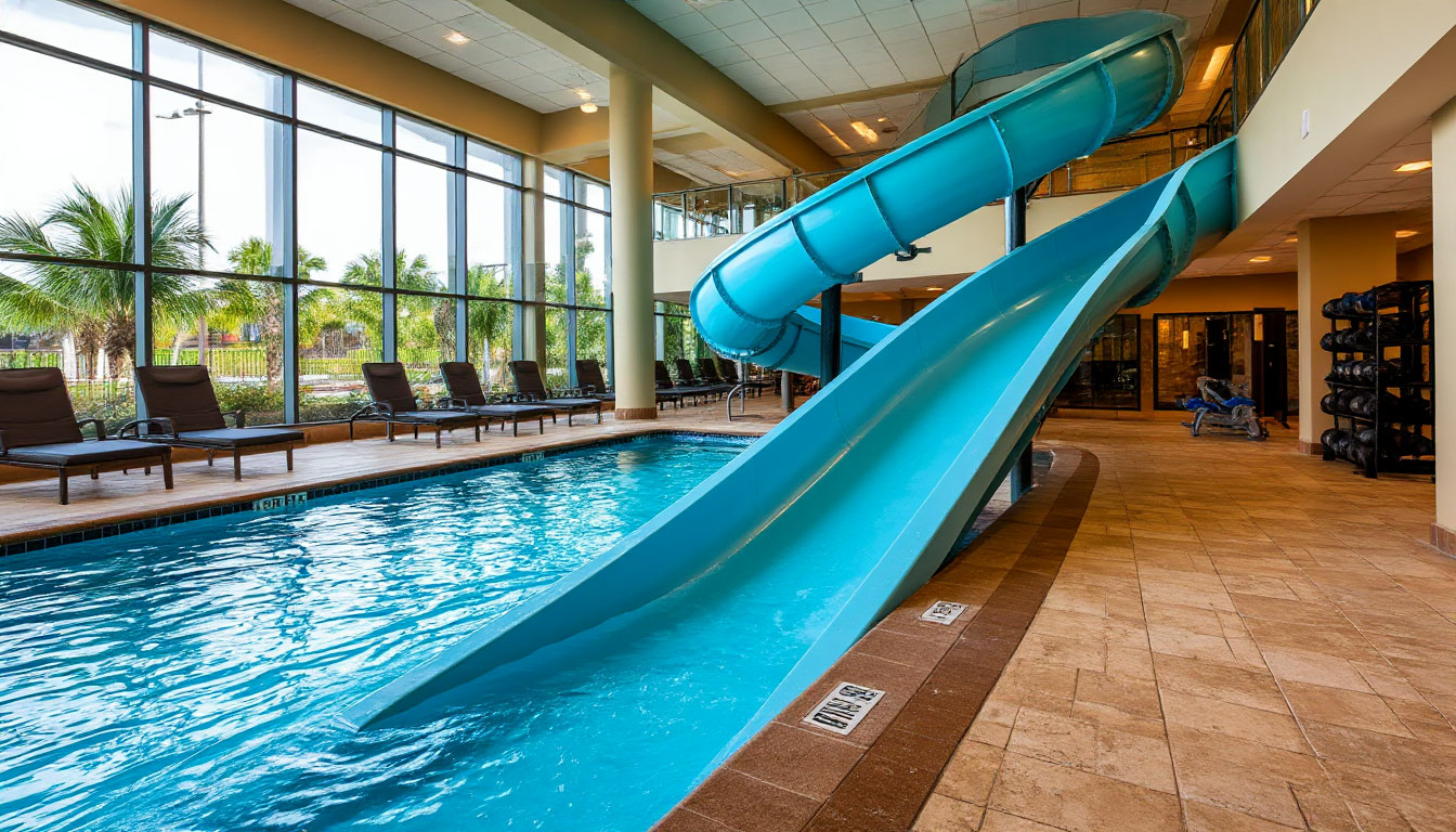 Опасные водные горки закрыли в Хабаровске