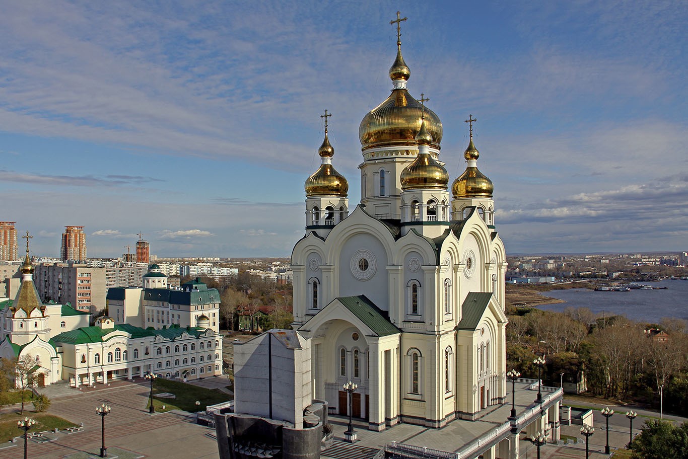 Хабаровск храм Спасо Преображенский кафедральный собор