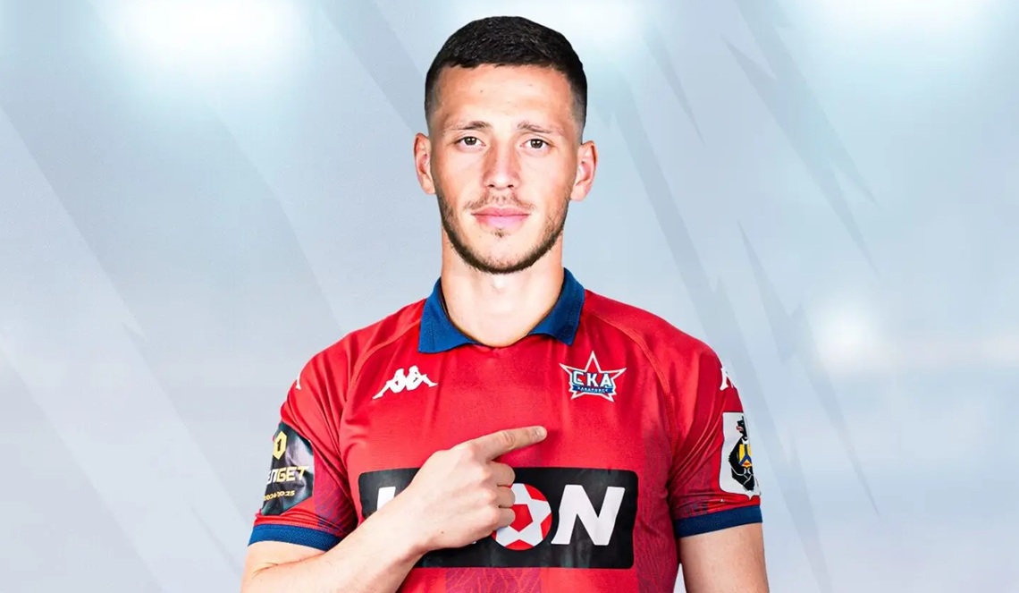 Давид Шавлохов стал игроком футбольного клуба «СКА-Хабаровск»