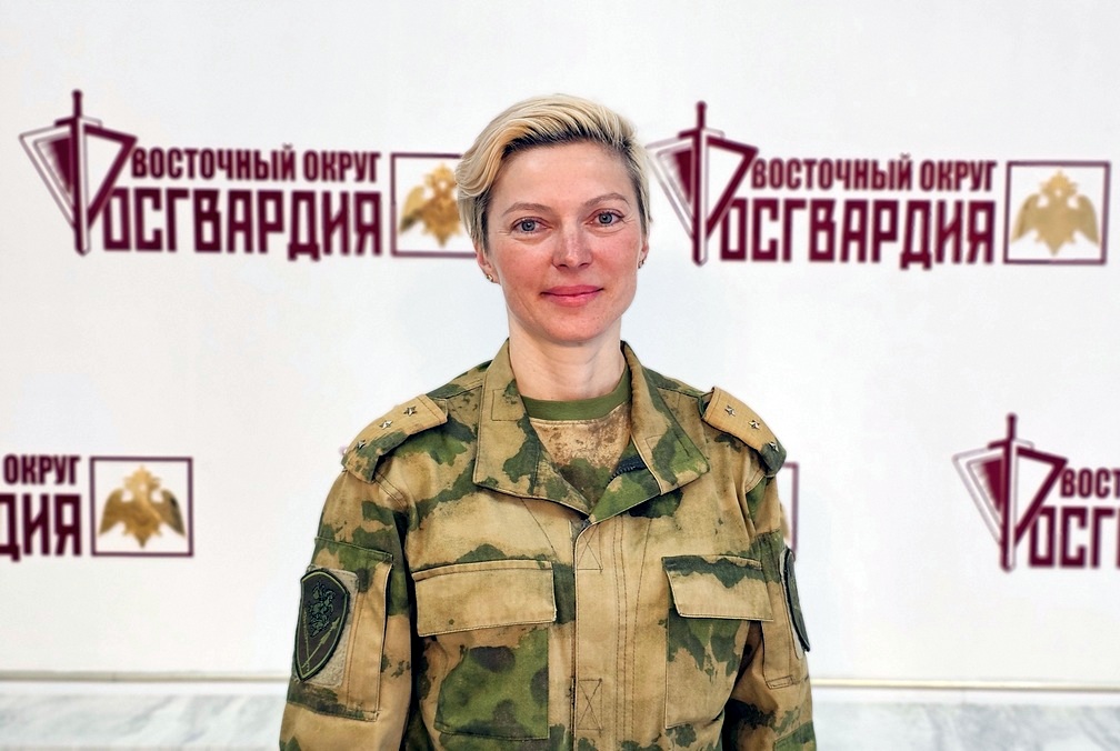 Прапорщик Росгвардии из Хабаровска завоевала «серебро» в «беге в облаках»