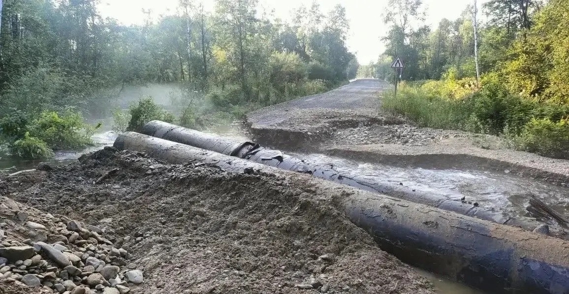В Хабаровском крае восстановлено движение на подъезде к селу Догордон