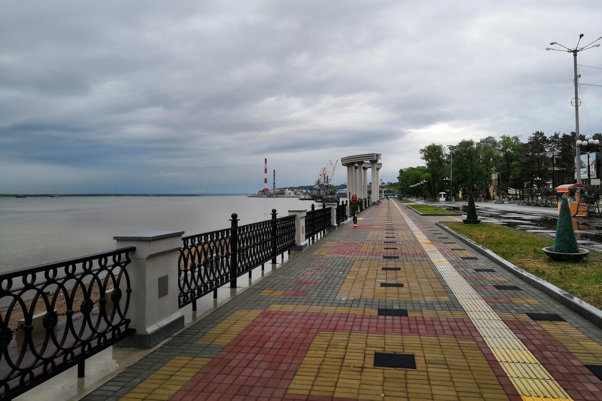 Хабаровскую набережную украсят муралы иностранных художников