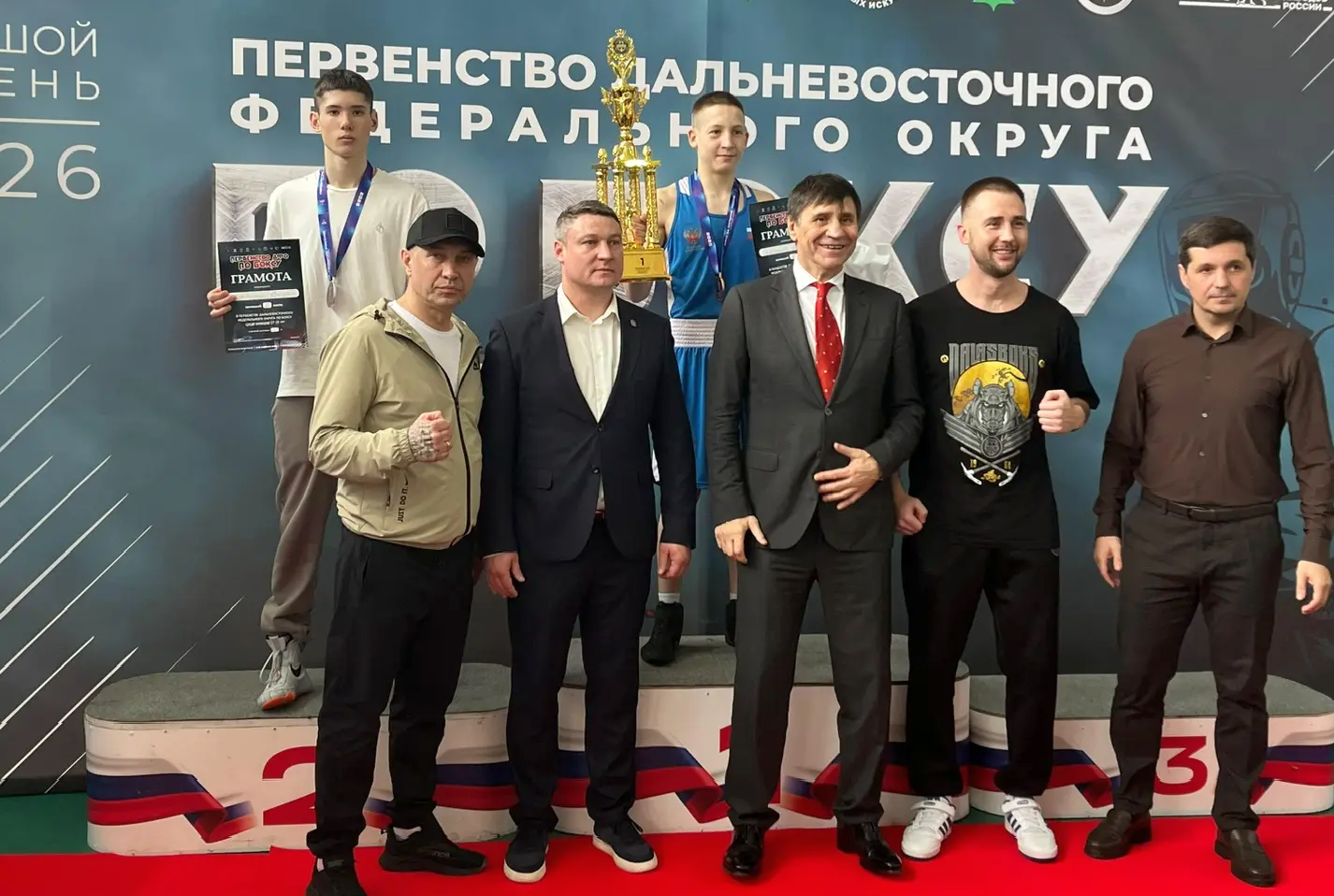 Комсомольчанин Илья Ковалёв победил на первенстве ДФО по боксу