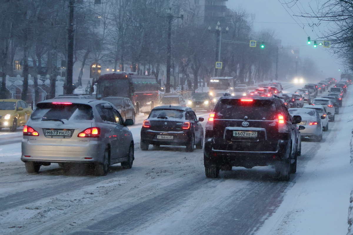 Главные улицы Хабаровска перекроют на несколько часов 20 февраля