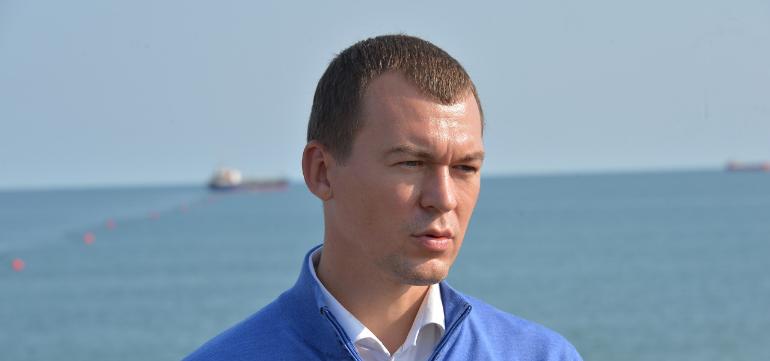 Михаил Дегтярев посетил Охотский район