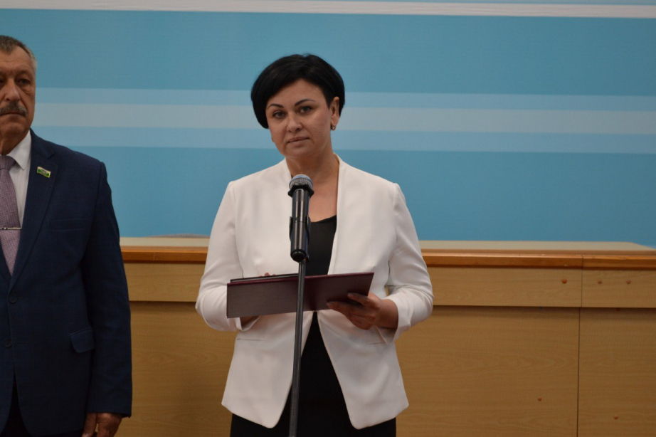 Ольга Бендерская вступила в должность главы Вяземского района