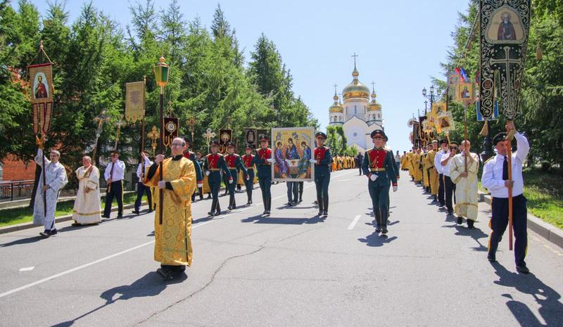 В Хабаровске в честь праздника Троицы пройдёт традиционный Крестный ход