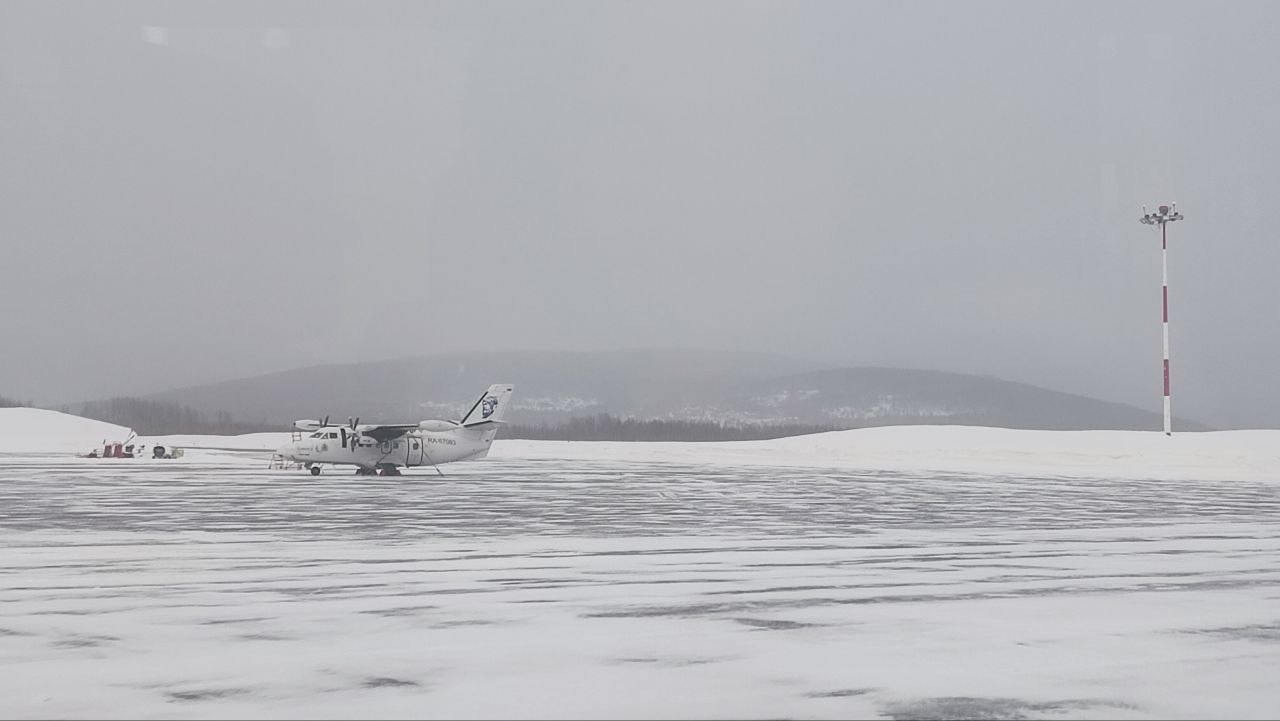 Аэропорт Чумикана временно не отправляет и не принимает самолёты