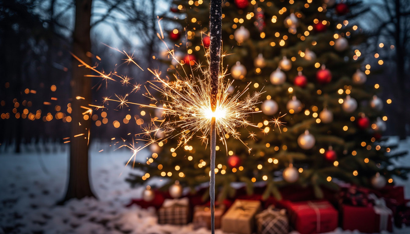 Праздники сегодня: День бенгальских искр и гирляндных огней