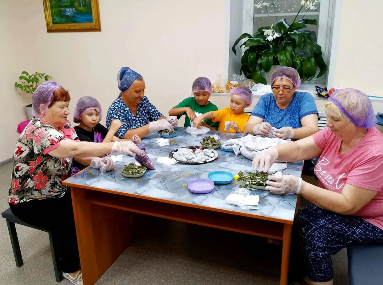 Массовую заготовку фиточая для бойцов СВО запустили в Комсомольском районе 