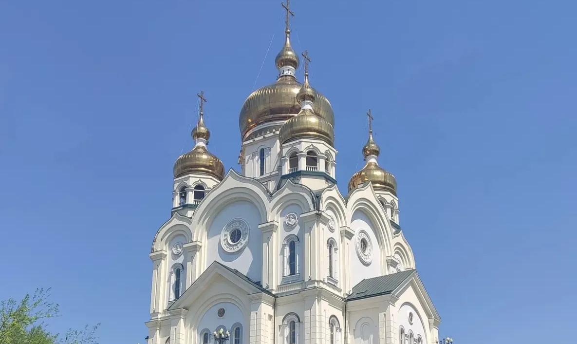 В кафедральном соборе отслужат праздничную литургию в честь Хабаровского края 