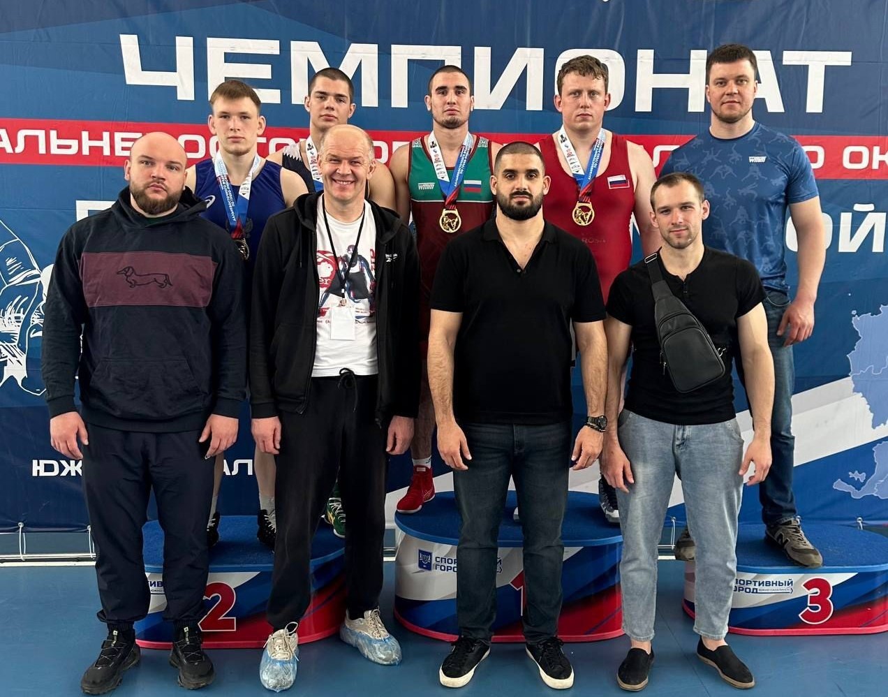 Борцы из Хабаровского края завоевали шесть медалей на чемпионате ДФО