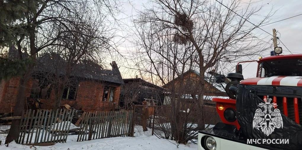 В Хабаровском районе на пожаре погибла 83- летняя женщина