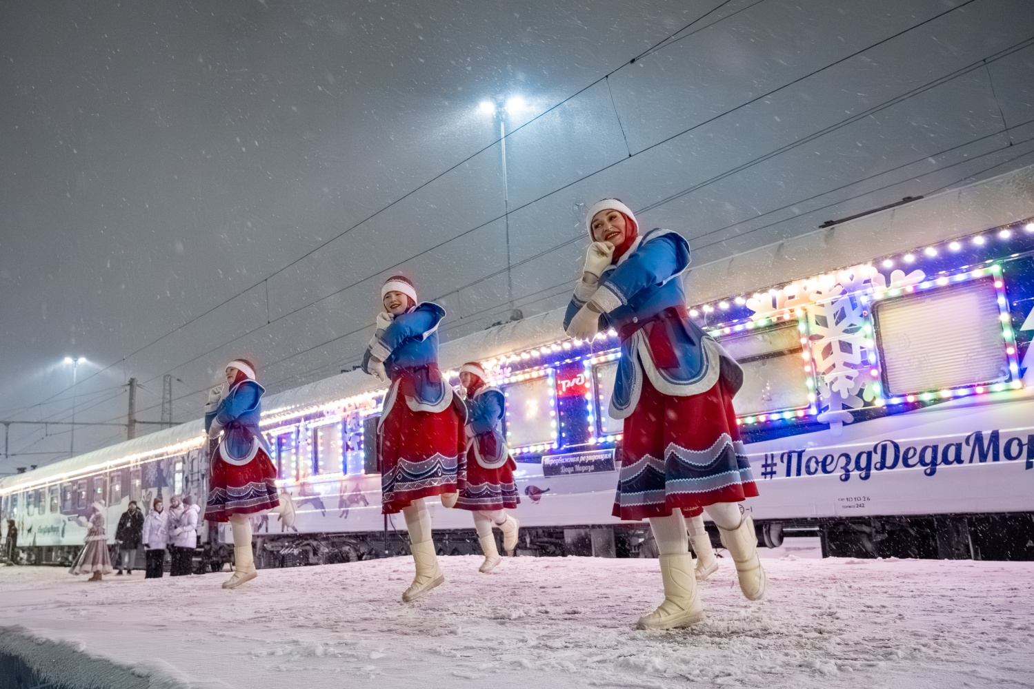 Поезд Деда Мороза ждут в Комсомольске-на-Амуре 22 ноября