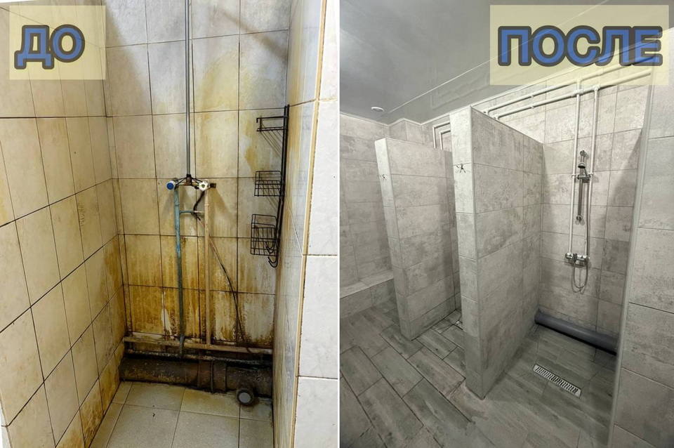 В общежитии Хабаровска отремонтировали душ после вмешательства прокуратуры