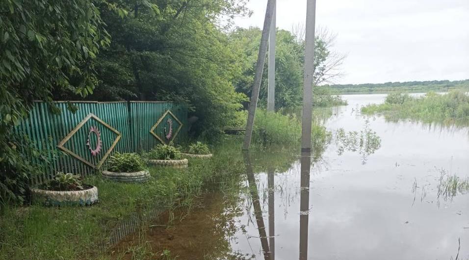 На юге Хабаровского края реки выходят из берегов