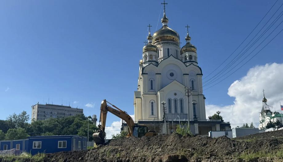 Строители приступили ко второму этапу строительства ДВХМ в Хабаровске