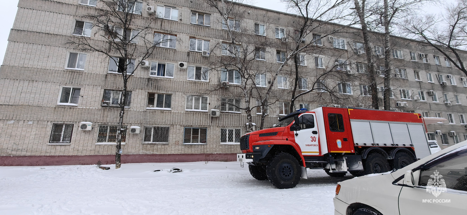 В Хабаровске пятилетняя девочка погибла при пожаре в многоэтажке
