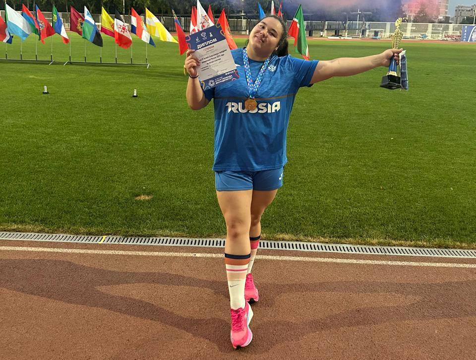 Хабаровчанка победила на всероссийской Спартакиаде по лёгкой атлетике