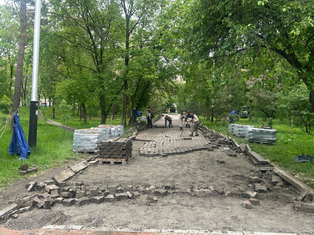 На Уссурийском бульваре в Хабаровске началась масштабная реконструкция