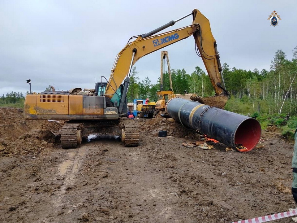 В Хабаровском крае на строительстве газопровода погиб рабочий