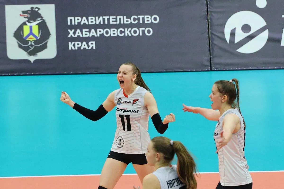 Десятый тур Чемпионата России по женскому волейболу пройдёт в Хабаровске
