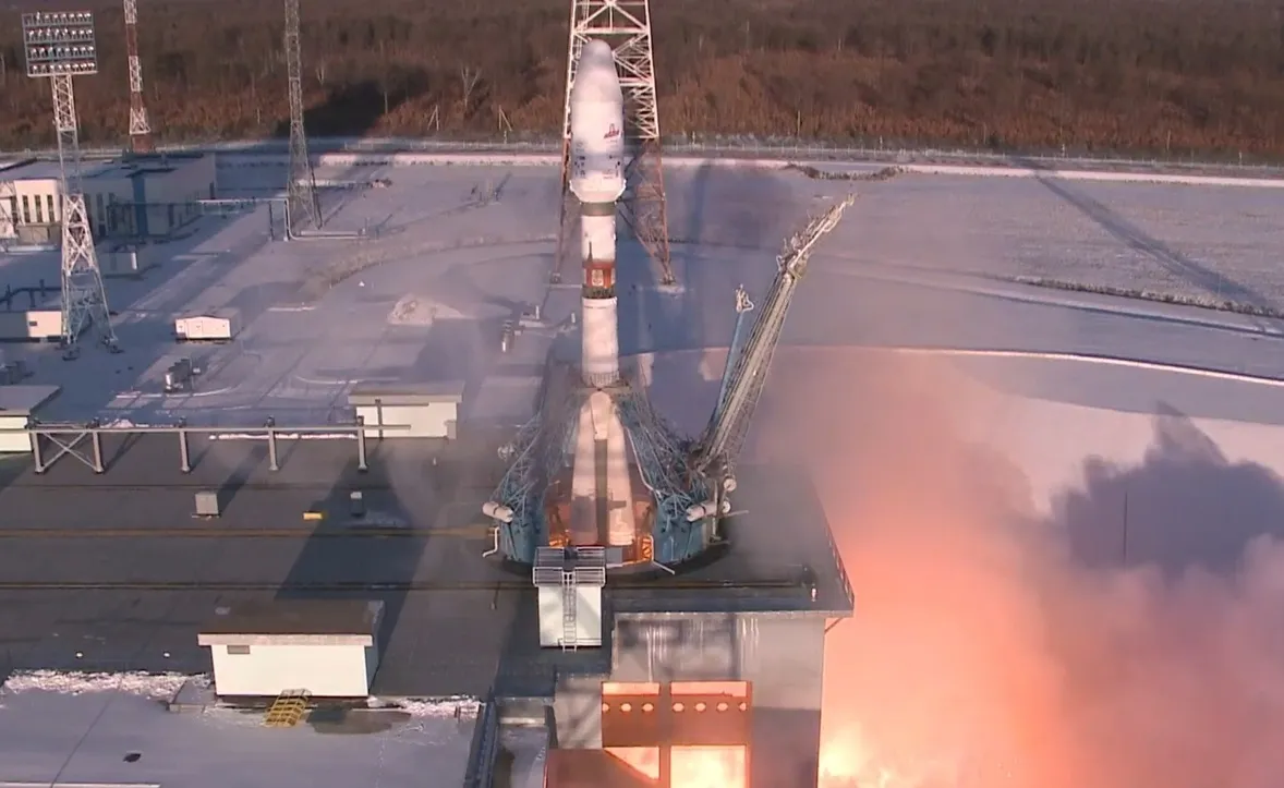 С космодрома Восточный успешно стартовала ракета «Союз-2.1б»