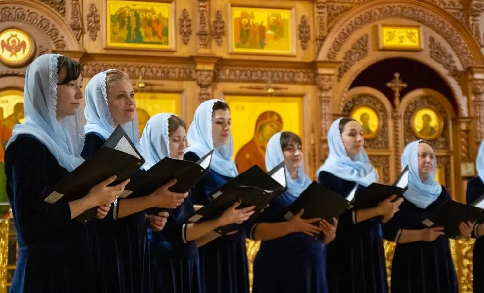 Большой пасхальный концерт даст сводный хор Хабаровской епархии