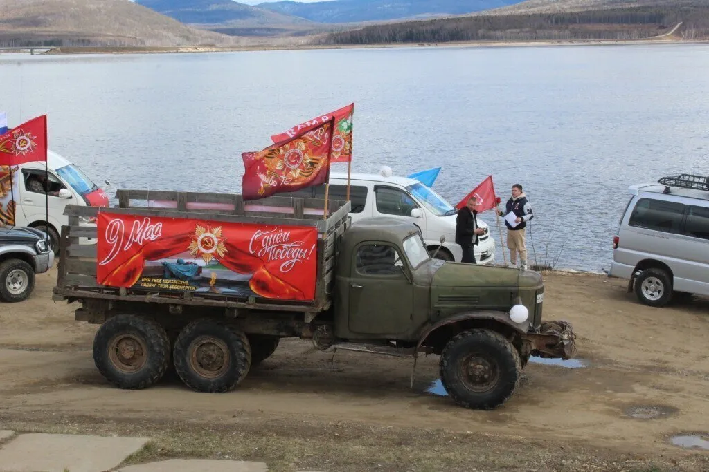 «Автопробег 1945 – 2025» прошёл в Ульчском районе