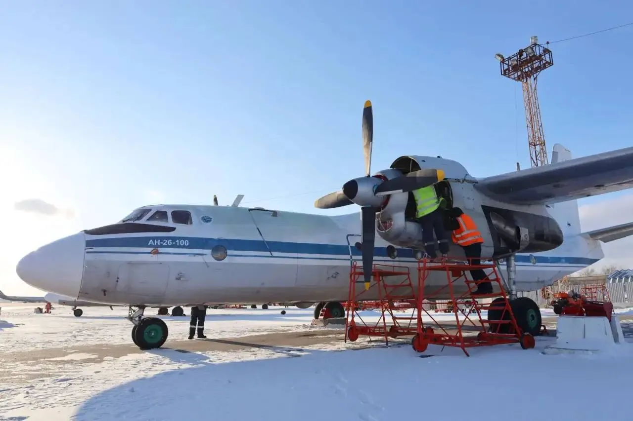 «Хабаровские авиалинии» получили новый самолёт Ан-26-100