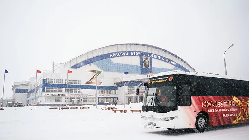 Московское «Динамо» победило «Кузбасс» во втором матче полуфинала ЧР по бенди