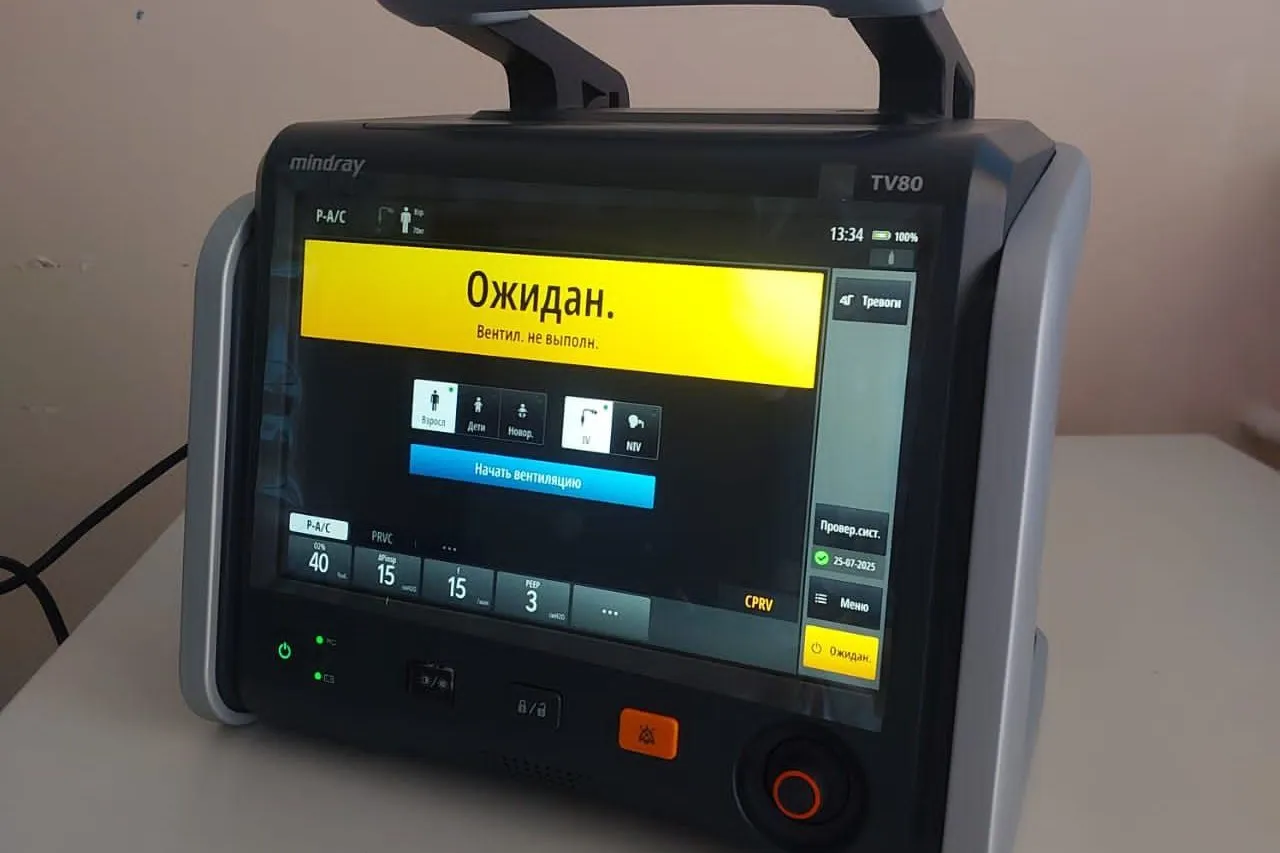 Хабаровский Перинатальный центр приобрёл мобильные аппараты ИВЛ