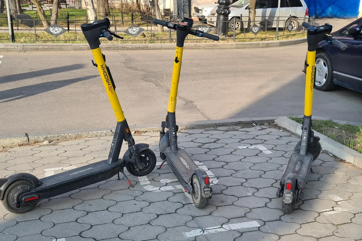 Электросамокаты временно запретят в Хабаровске для безопасности людей