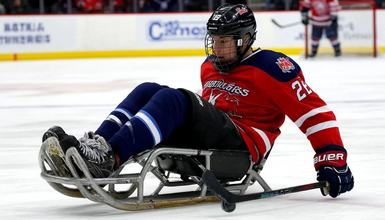 Ветеранов СВО из Амурска приглашают научиться играть в следж-хоккей