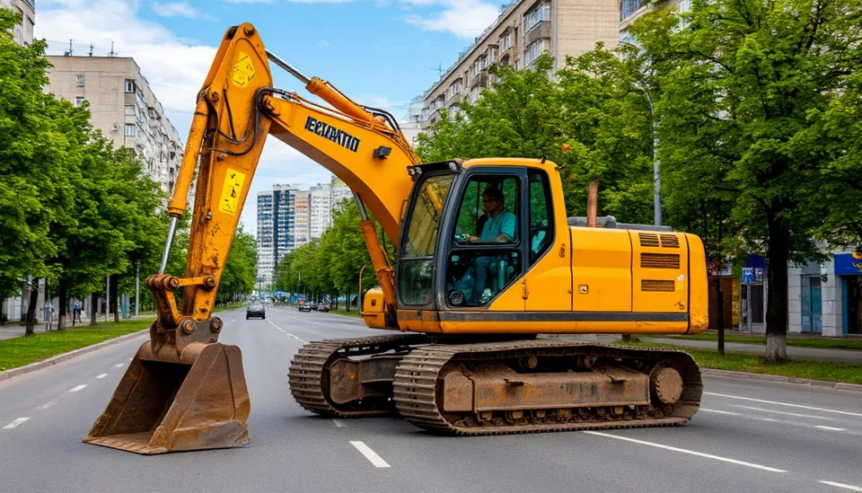 Хабаровчанин осуждён за пьяную поездку на экскаваторе