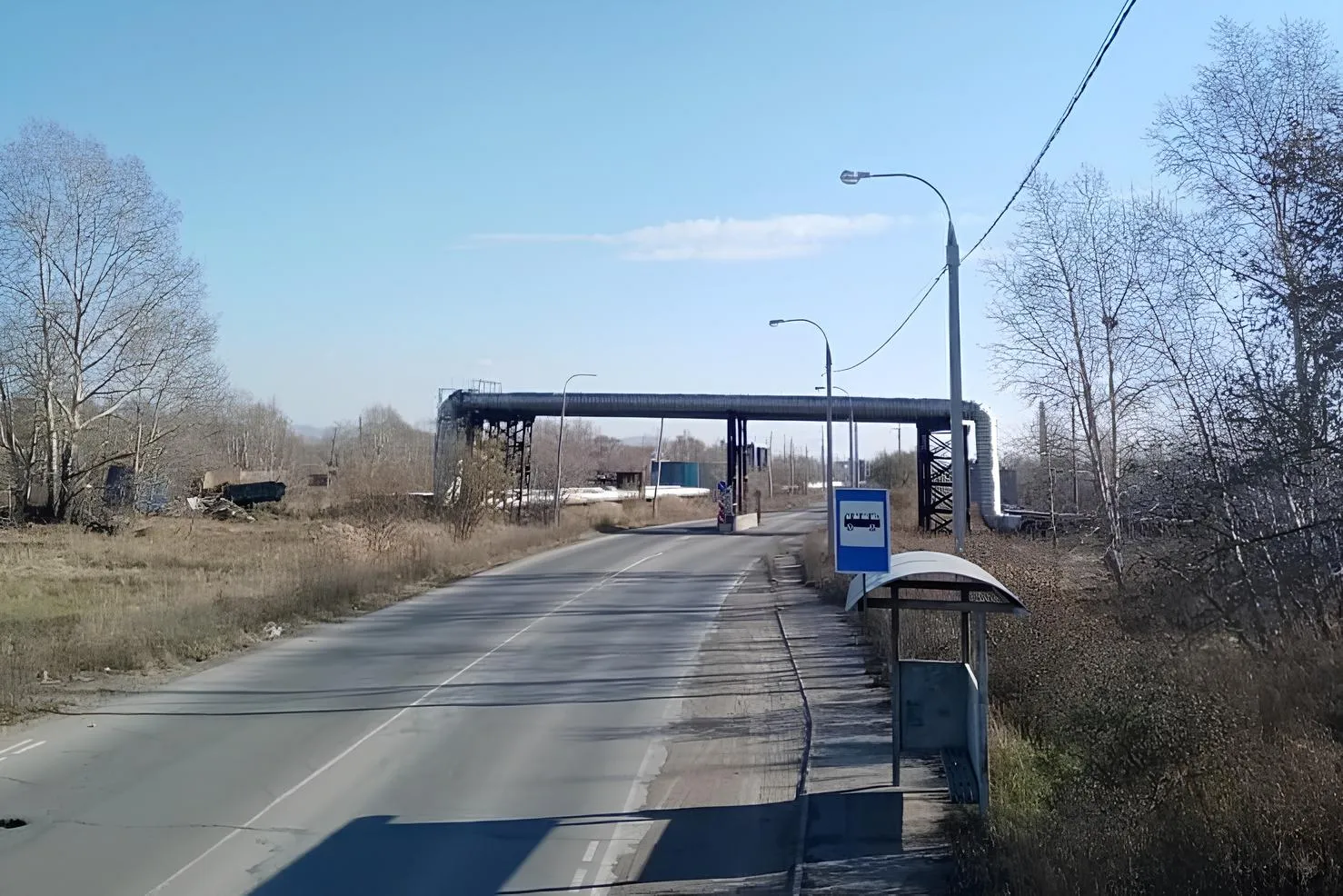 Северное шоссе в Комсомольске-на-Амуре подсветили светодиодами