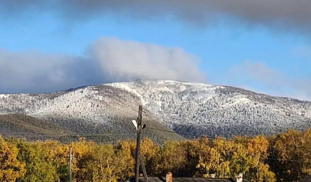 Ульчский район Хабаровского края засыпало снегом