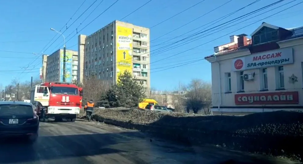 В Хабаровске горели бани на ул. Ленинградской